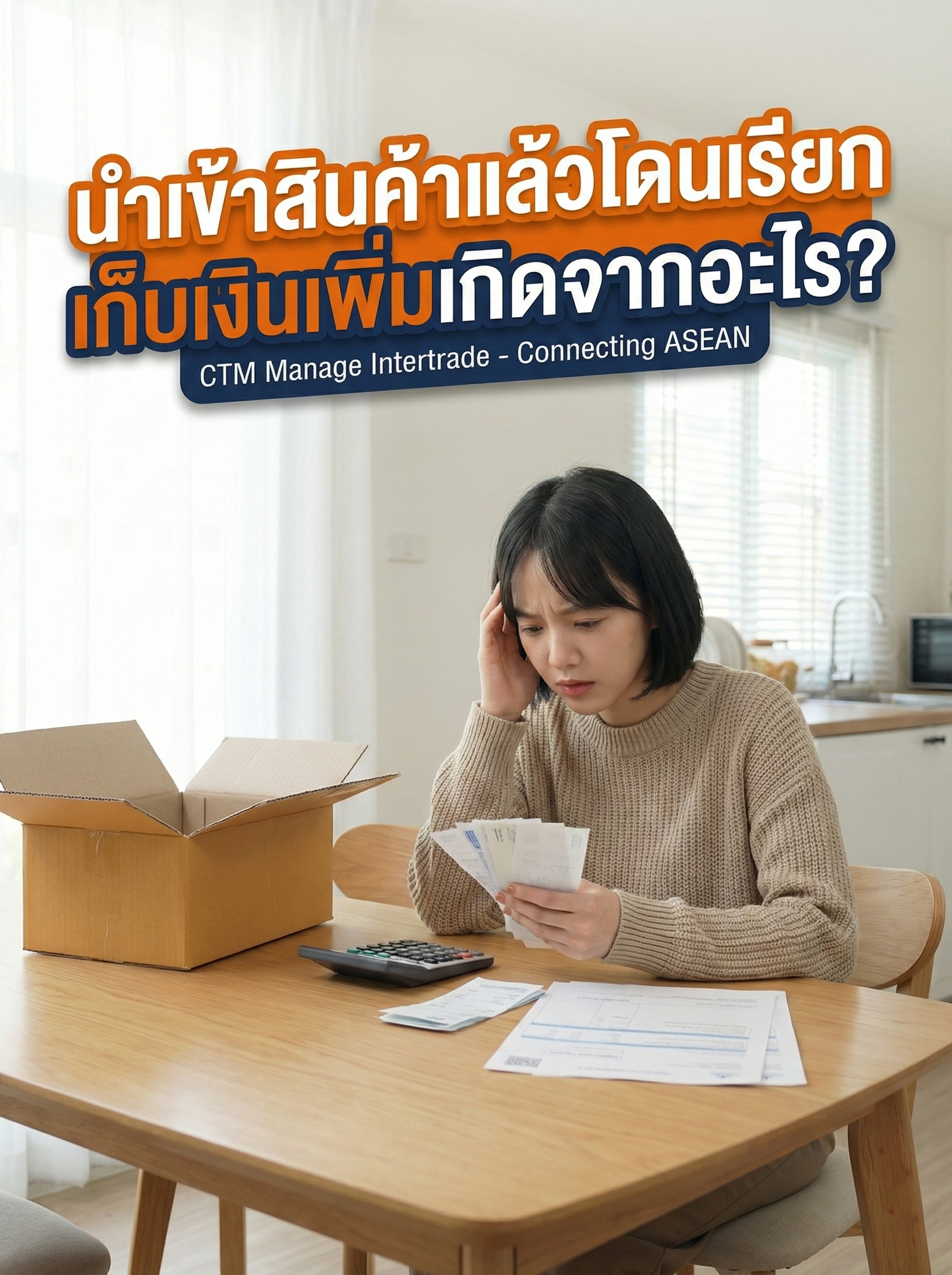 นำเข้าสินค้าแล้วโดนเรียกเก็บเงินเพิ่มตอนของถึง เกิดจากอะไร?