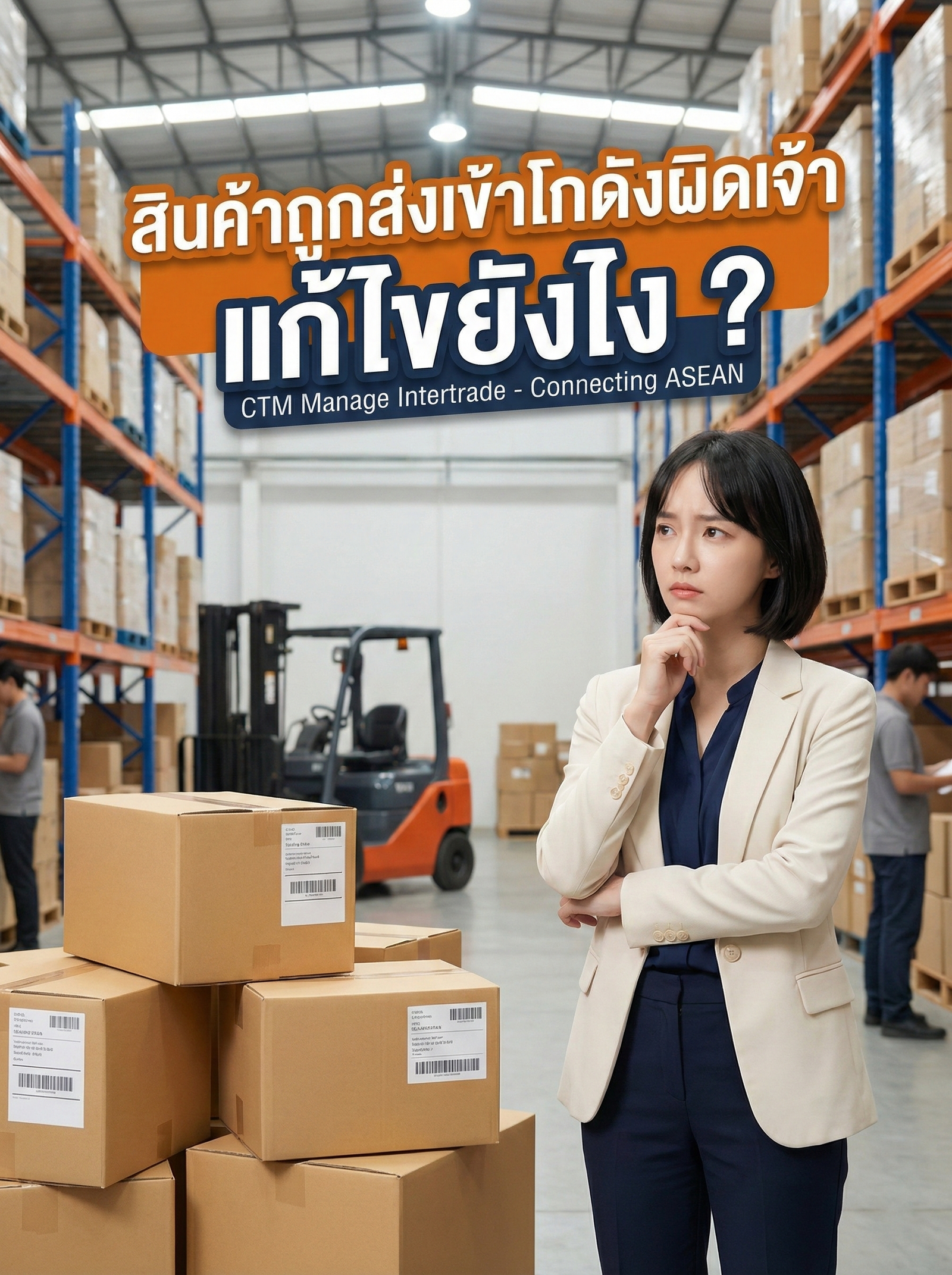 สินค้าถูกส่งเข้าโกดังผิดเจ้า