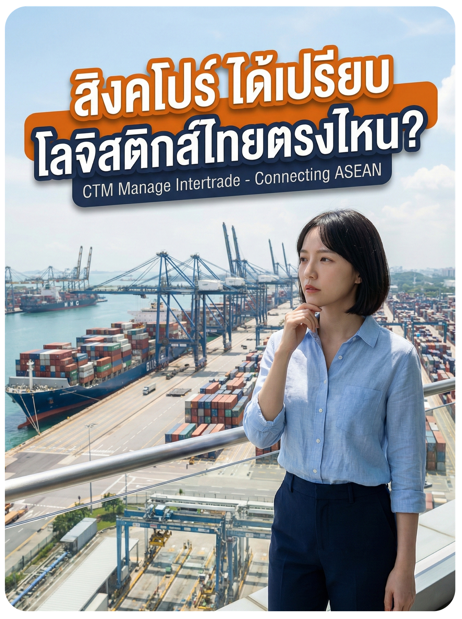 สิงคโปร์ได้เปรียบโลจิสติกส์ไทยตรงไหน?